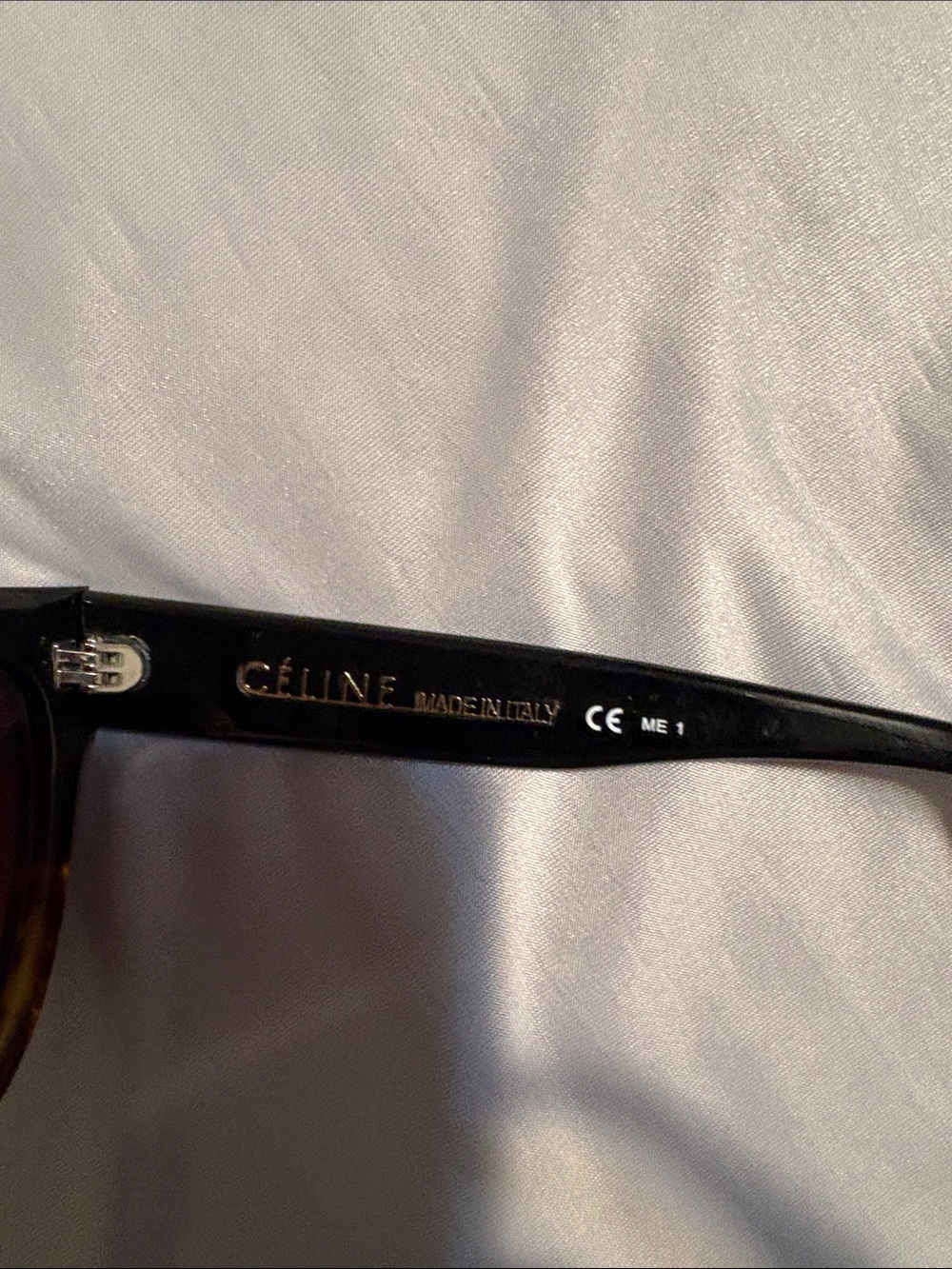 CÉLINE Women's Black & Tortoiseshell Sunglasses - Elegant Acetate Frame